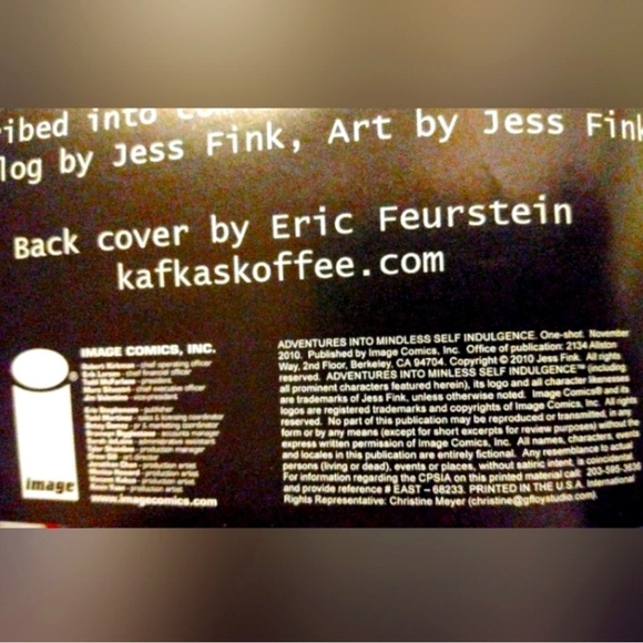 Mindless Self Indulgence comic book autographed by the band includes COA Rare - Picture 3 of 5